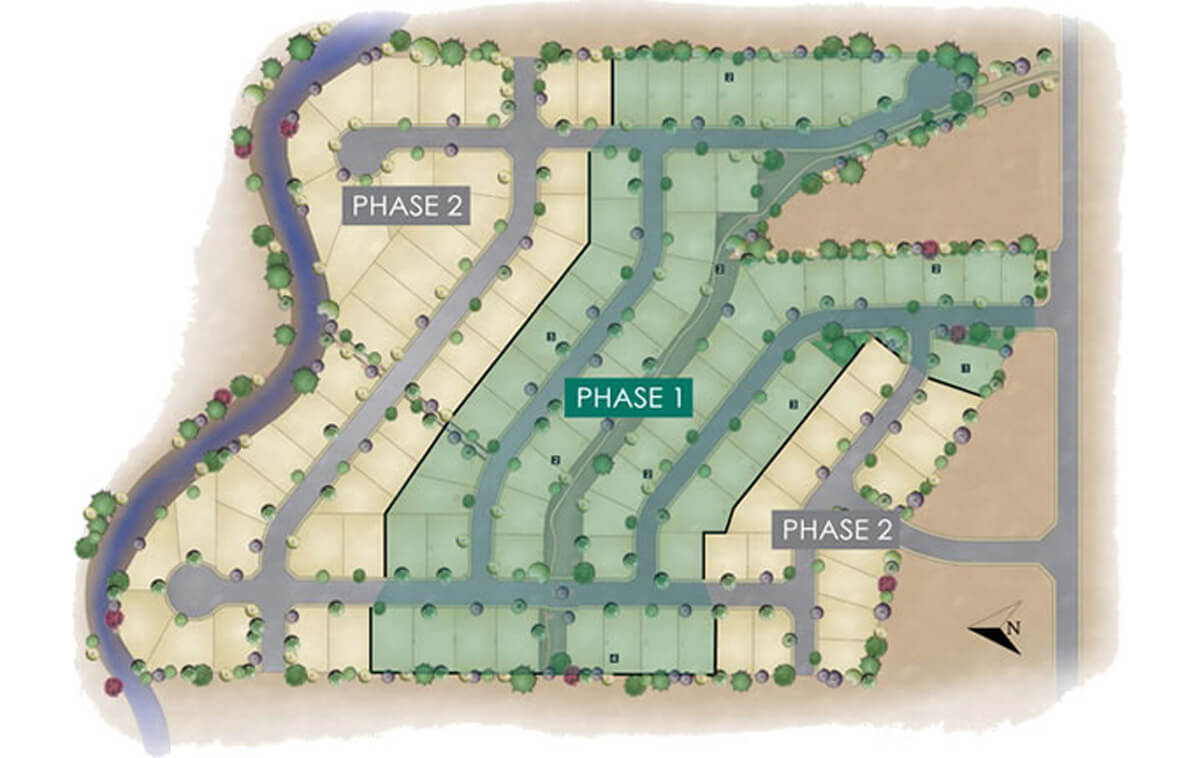 Stella's Point Subdivision plat map