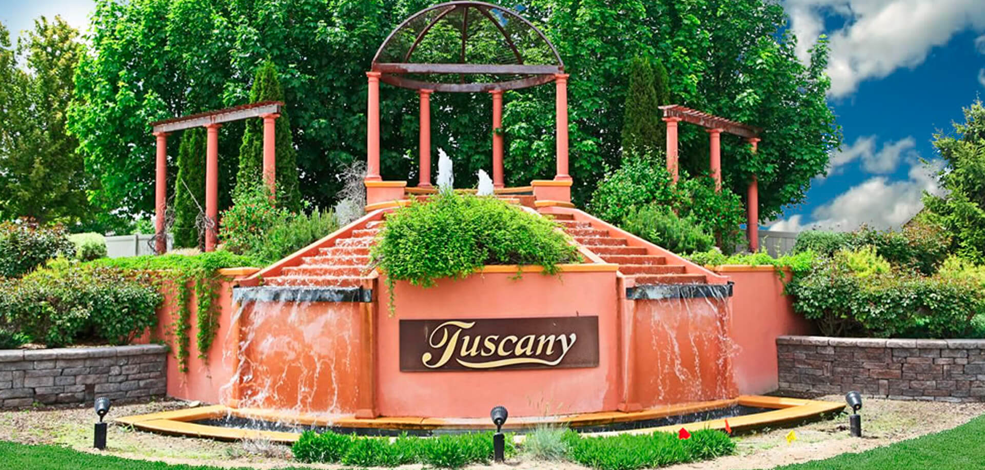 Tuscany Subdivision entrance