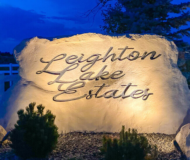 Leighton Lakes Subdivision