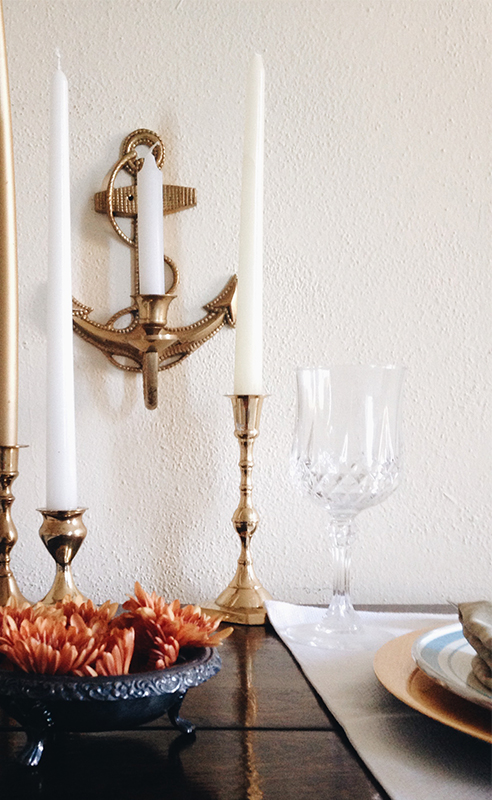 Fall Place Setting - Lake Living Inspired