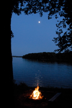 Lake Minnetonka Campfire - Minnetrista Minnesota