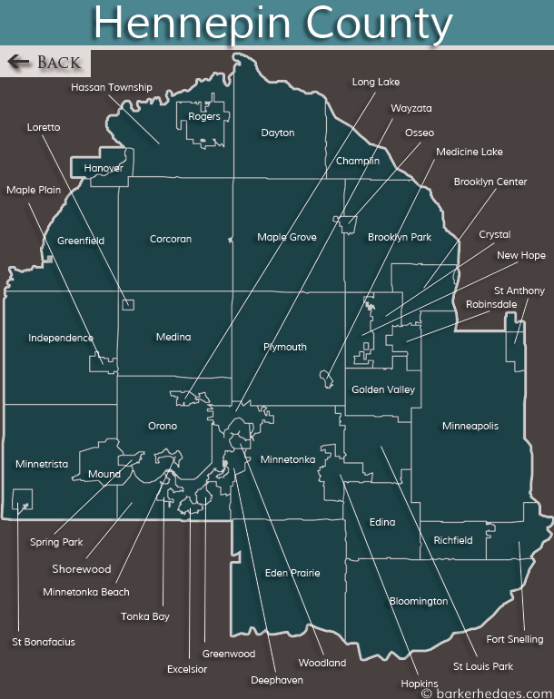 Twin Cities Metro Map