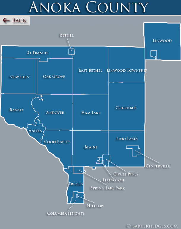 Twin Cities Metro Map