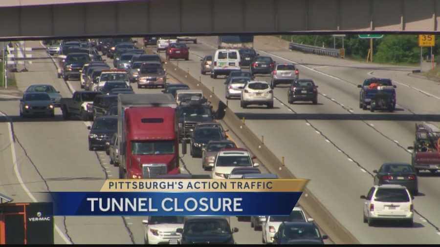 Tunnel Closure News Report Photo