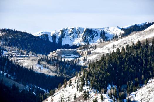 Image of Deer Valley Ski Homes in the Distance