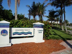 Vanderbilt Beach in Naples, Florida.