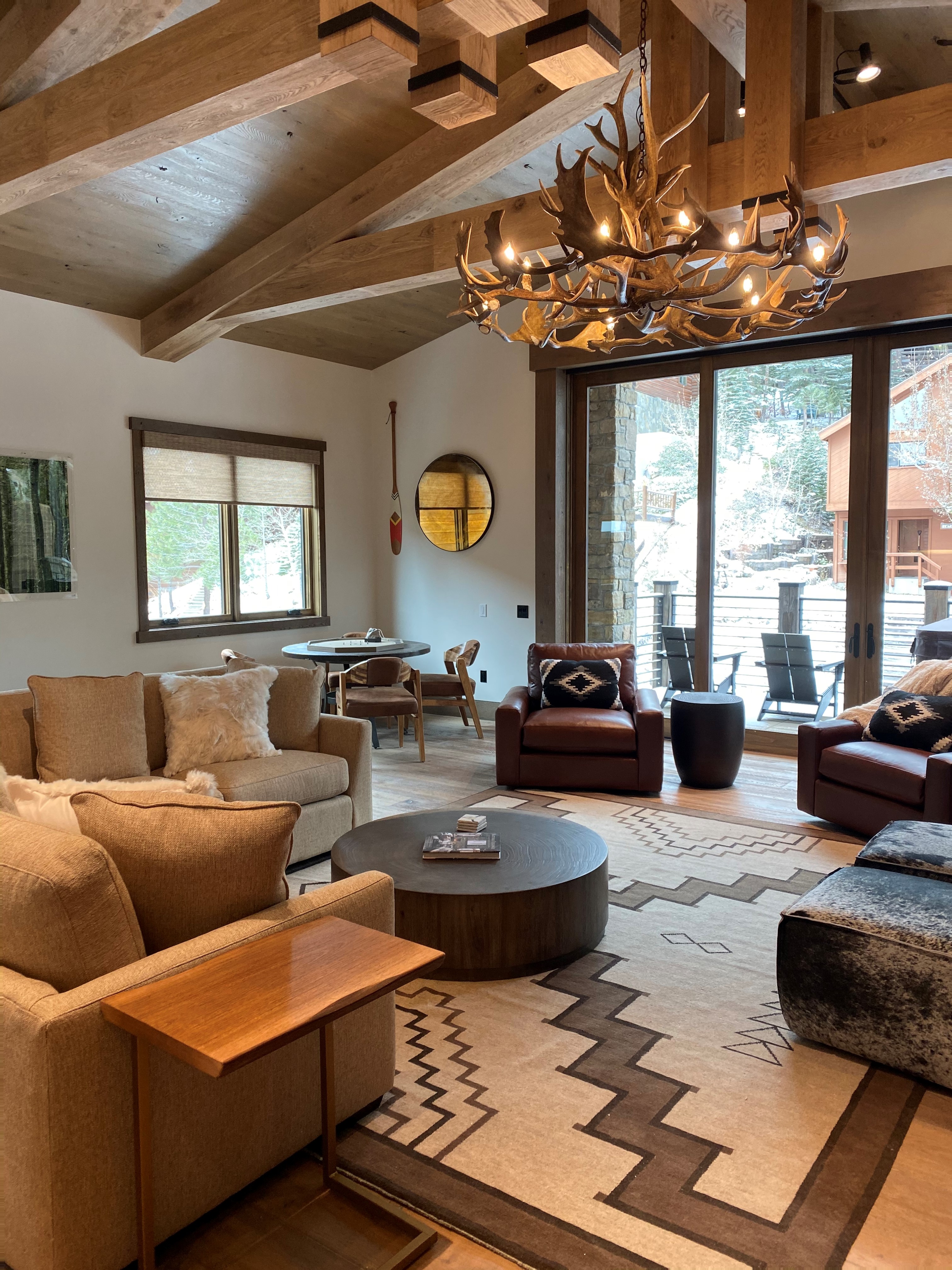 Hillside Highlands Luxury Townhome Living Room 