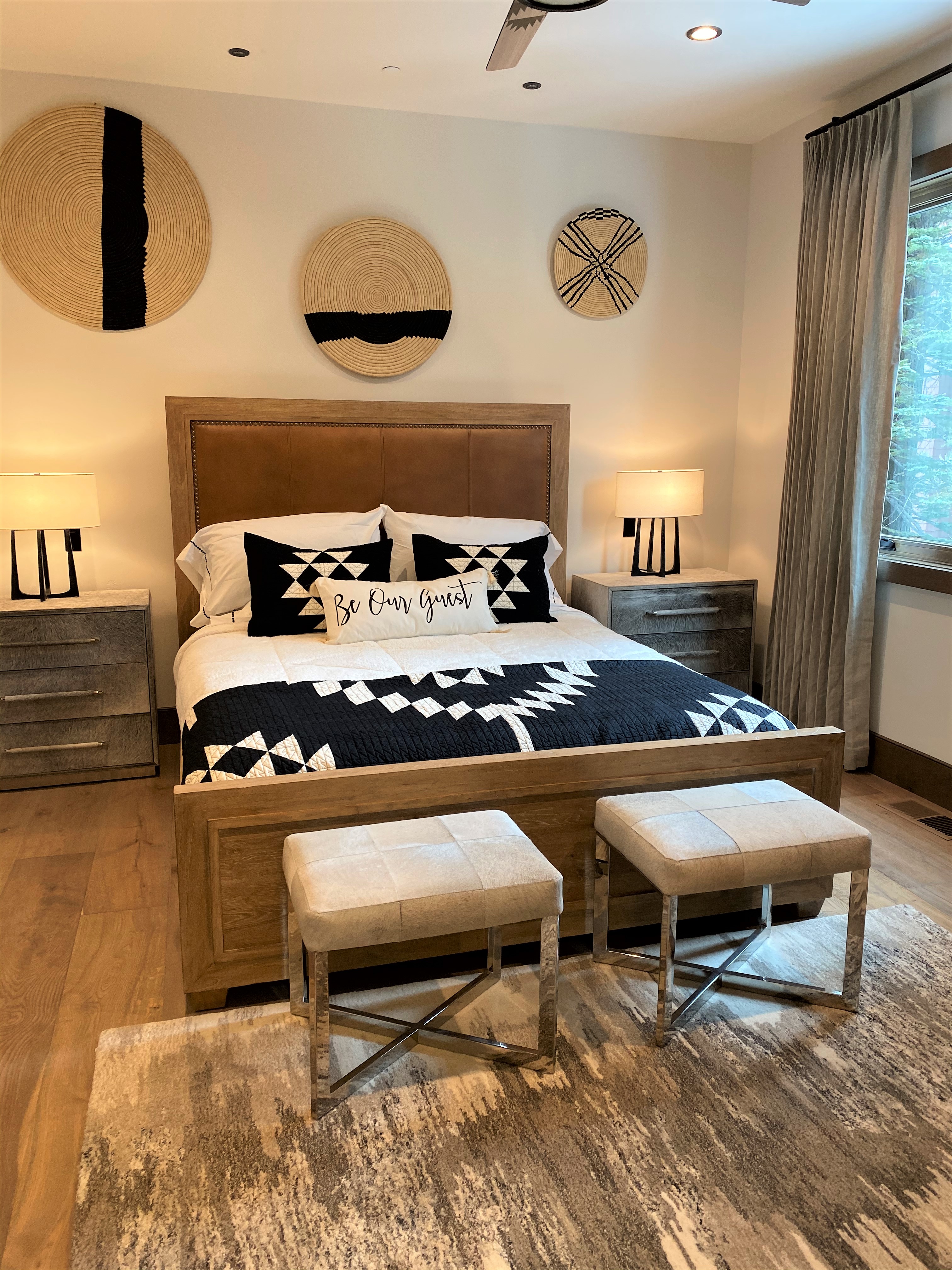 Hillside Highlands Luxury Rental Guest Bedroom