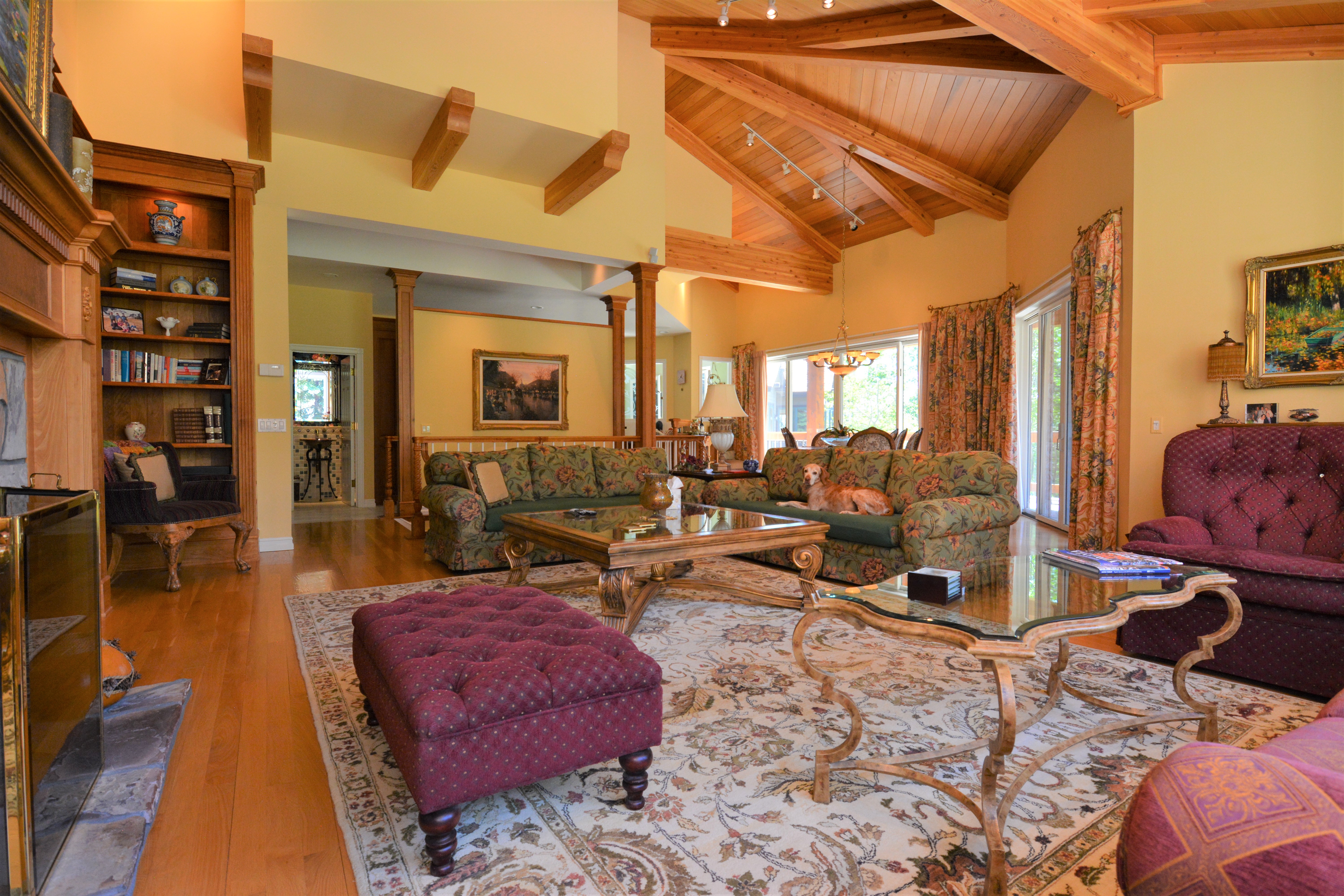 Snowcreek Ranch Custom Home Living Room