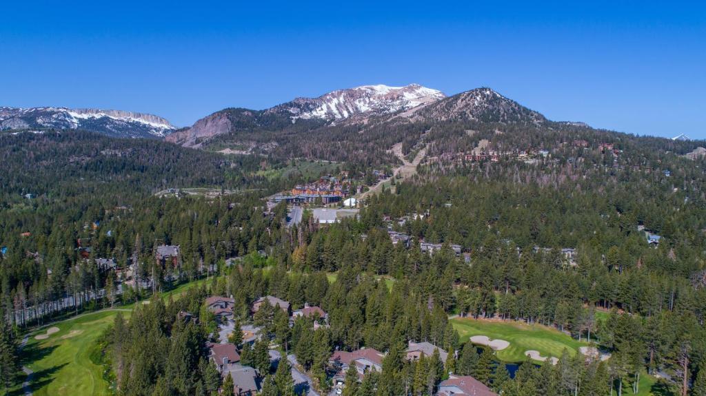 Aerial View of Sierra Star Golf Course Properties Mammoth Lakes