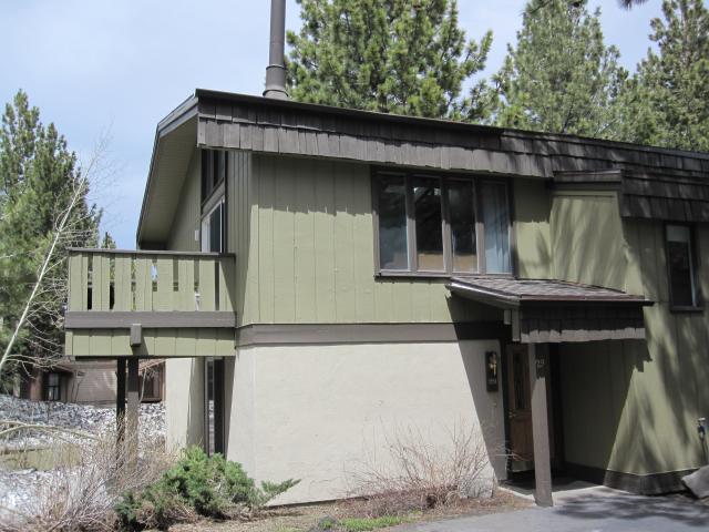 Chateau De Montagne Exterior of Condo Built in 1970