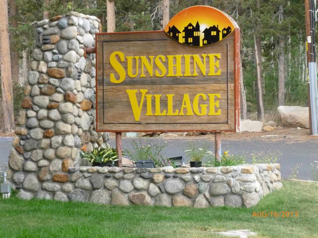 Sunshine Village Condos Sign