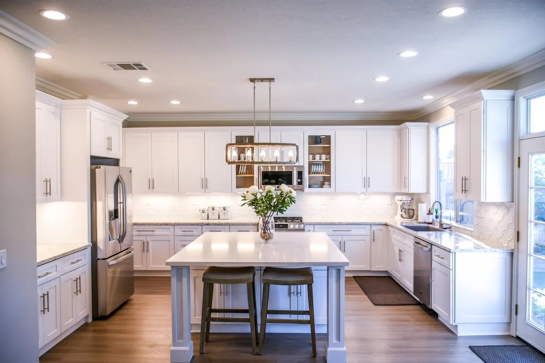 Beautiful kitchen lighting
