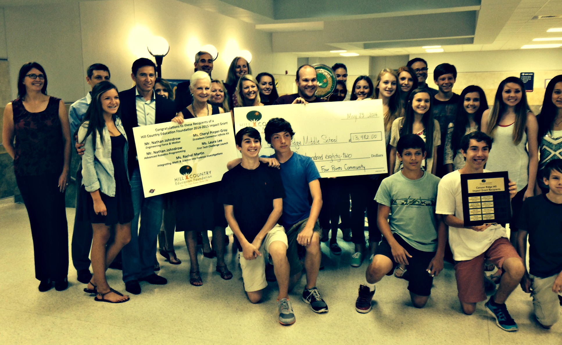 HCEF Grant Patrol Visits CRMS - Arant