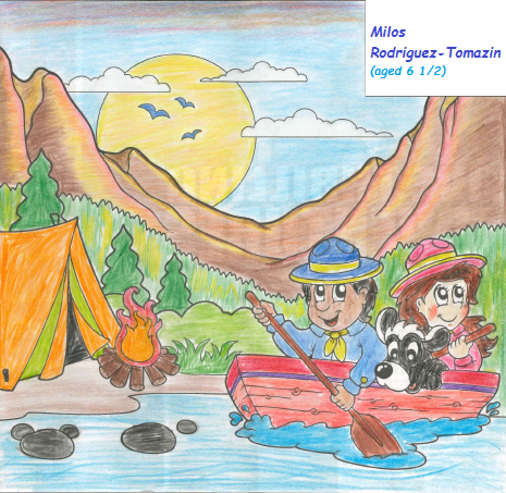 Coloring Contest Winner July-August Issue