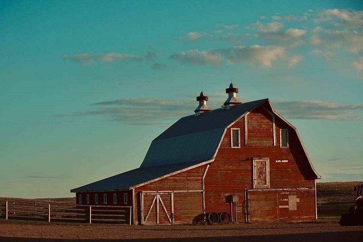 Barn on the plains of Calhan, Colorado