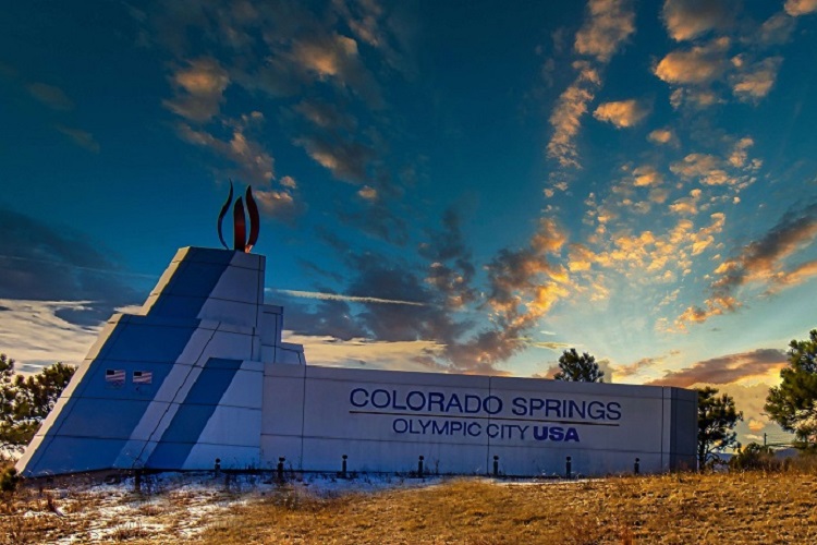 Colorado Springs Northern City Sign
