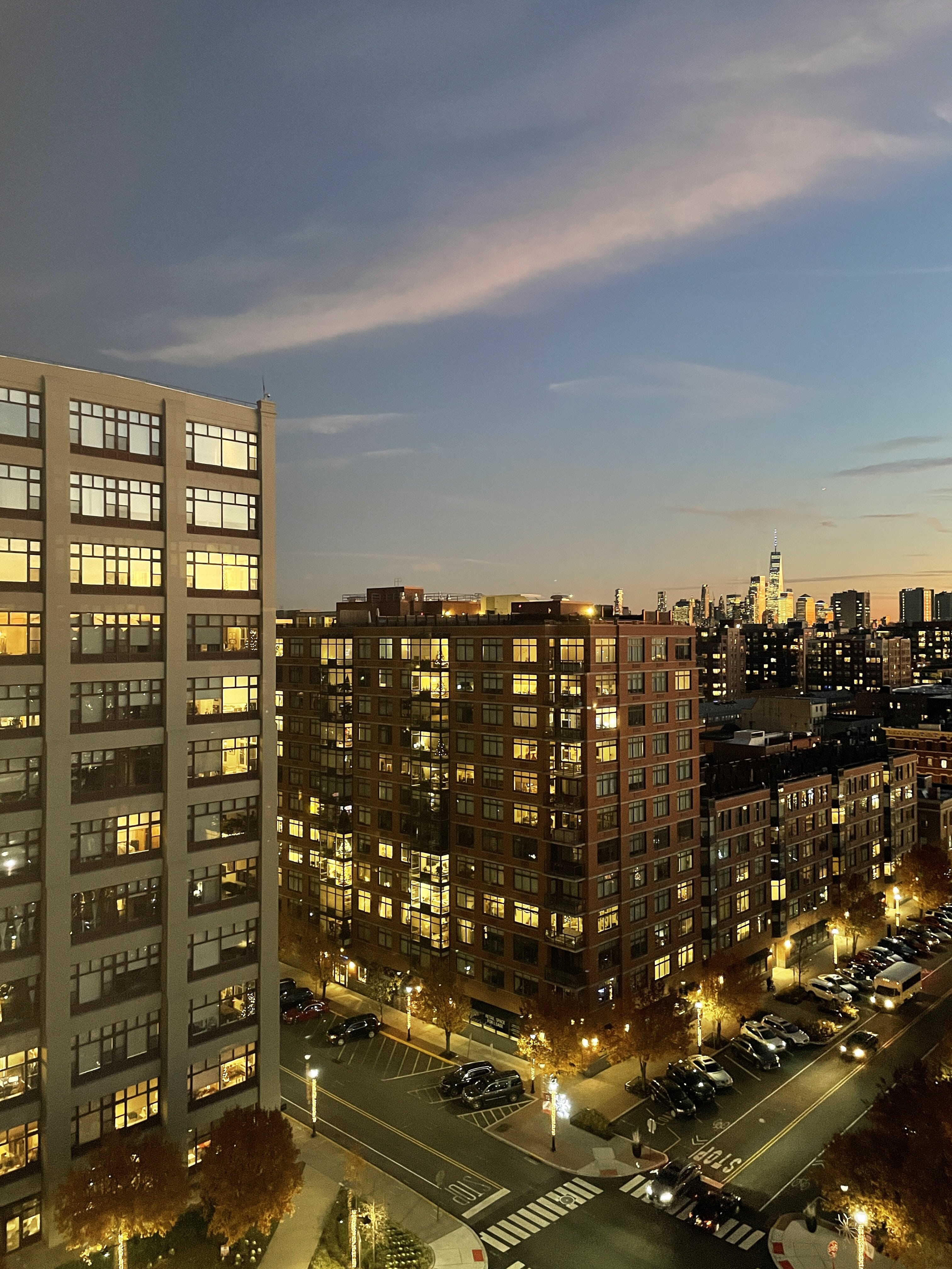 View of 1400 Hudson St Hoboken NJ from 1500 Washington St Hudson Tea Hoboken