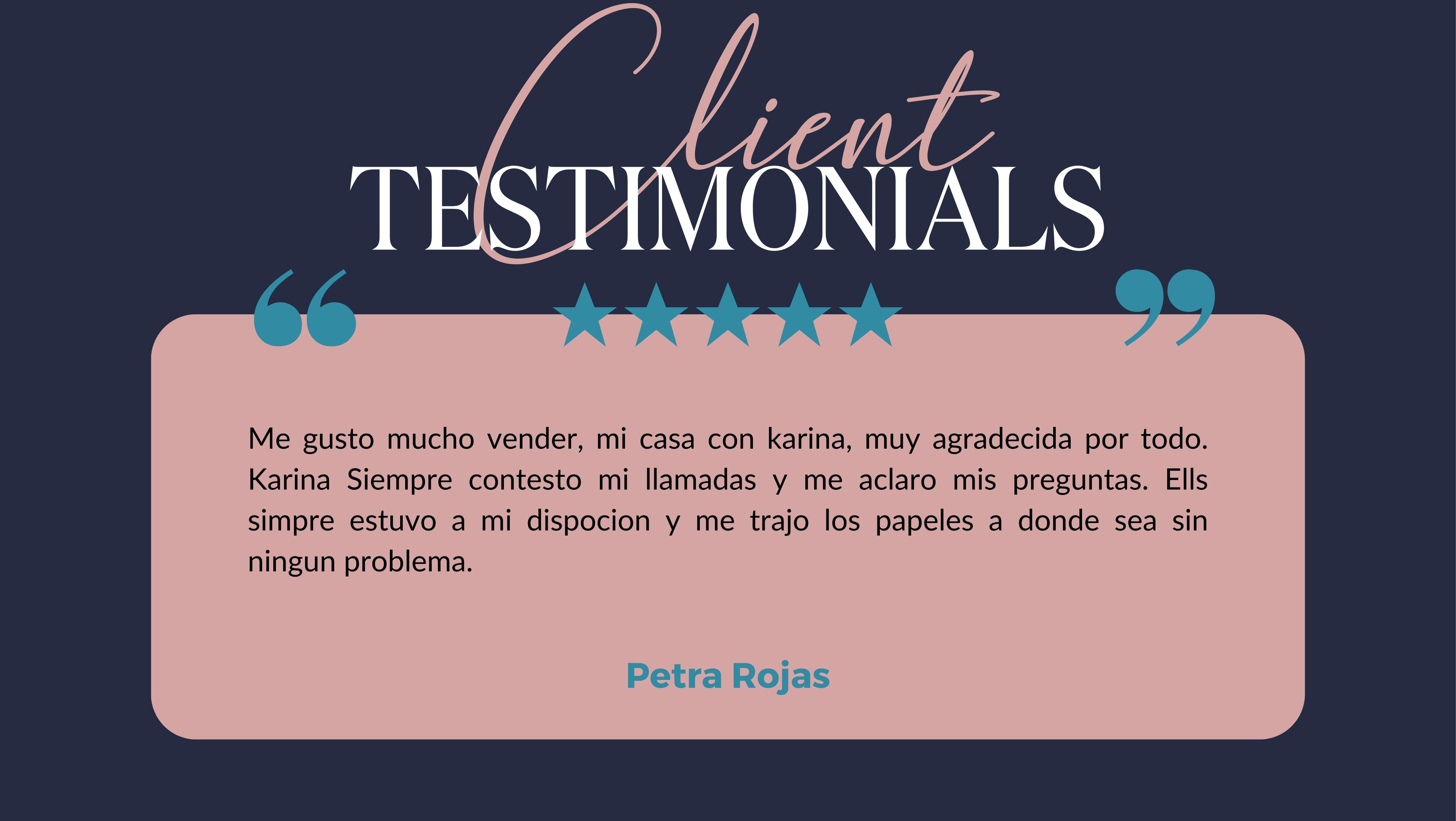 Client Testimonials