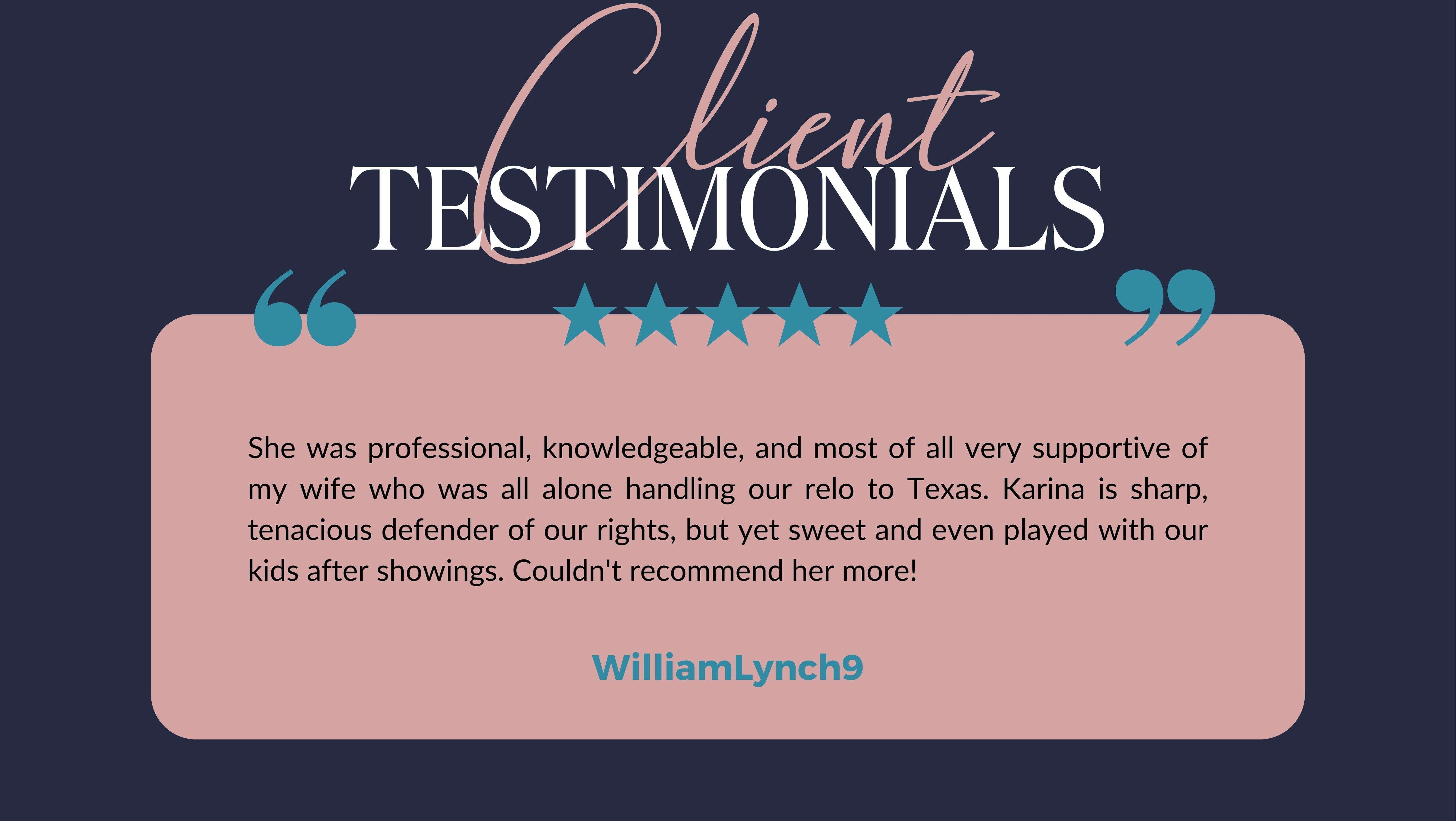 Client Testimonials