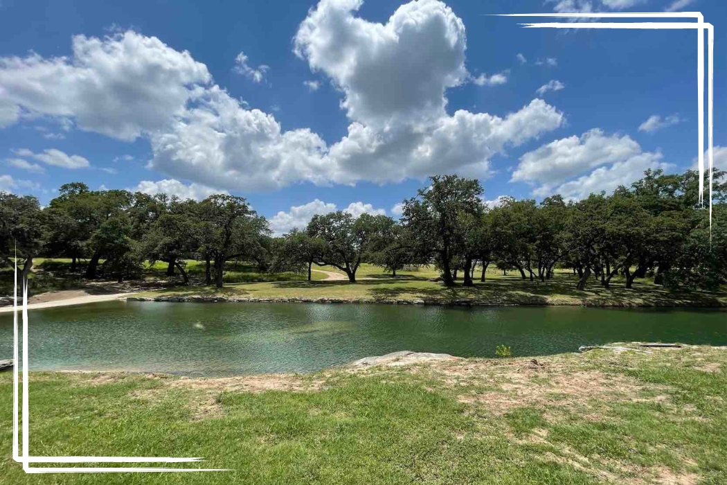 Live water ranch land for sale in Blanco County, Texas