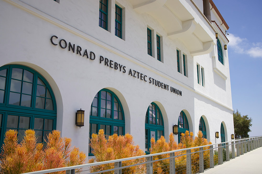 conrad prebys aztec student union building - SDSU