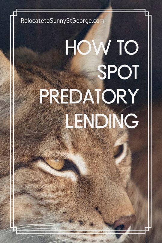 How to Spot Predatory Lending