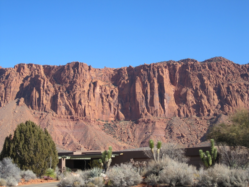 Sunshine and Blue Skies in Kayenta Desert Community~St George Utah