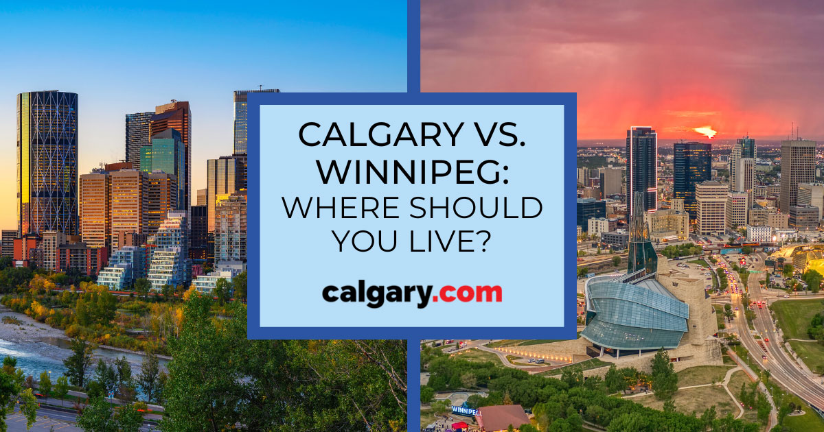 Comparing Calgary and Winnipeg