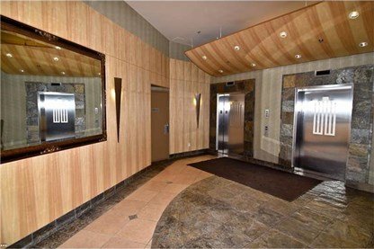Lobby & Elevator at Emerald Stone Condos, Calgary, Alberta, Canada