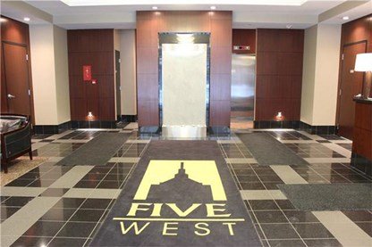 Lobby Entrance to Five West Condos Phase II, Calgary, Alberta, Canada