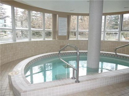 Hot Tub in the Spa Area of the Marquis Condos, Calgary, Alberta, Canada