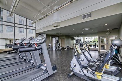 Gym & Exercise Equipment at Ovation Condos, Calgary, Alberta, Canada