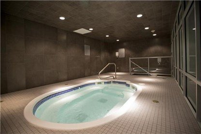 Hot Tub at the Sasso Condos, Calgary, Alberta, Canada