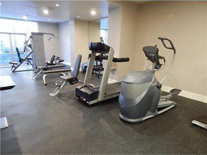 Gym & Exercise Equipment at Stella Condos, Calgary, Alberta, Canada
