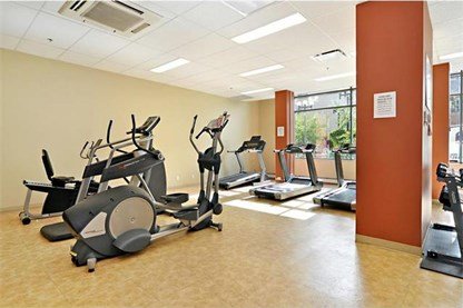Gym & Exercise Equipment at Tarjan Place Condos, Calgary, Alberta, Canada