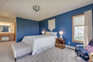 Amazing Master Bedroom just another feature of this home .