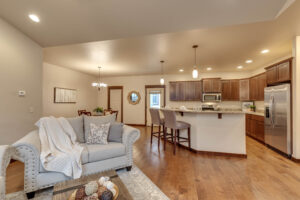 Wide Shot of N Ferguson Avenue in Bozeman MT