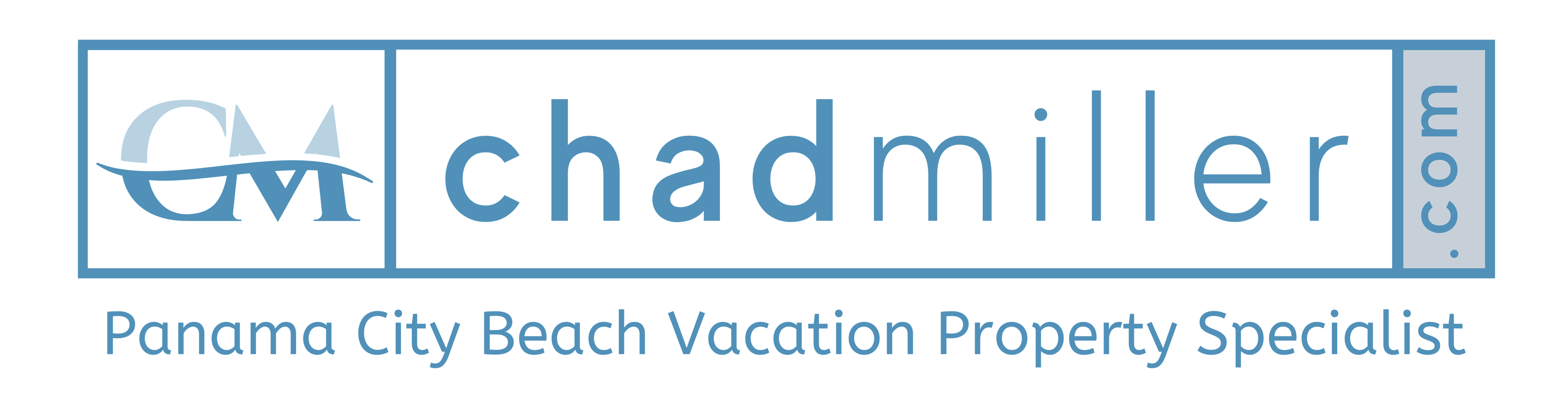 CM and Chad Miller header logo