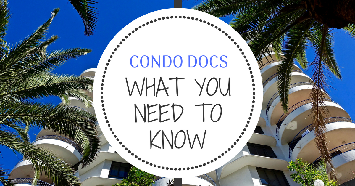 Condo Docs - what you need to know before buying a condominium