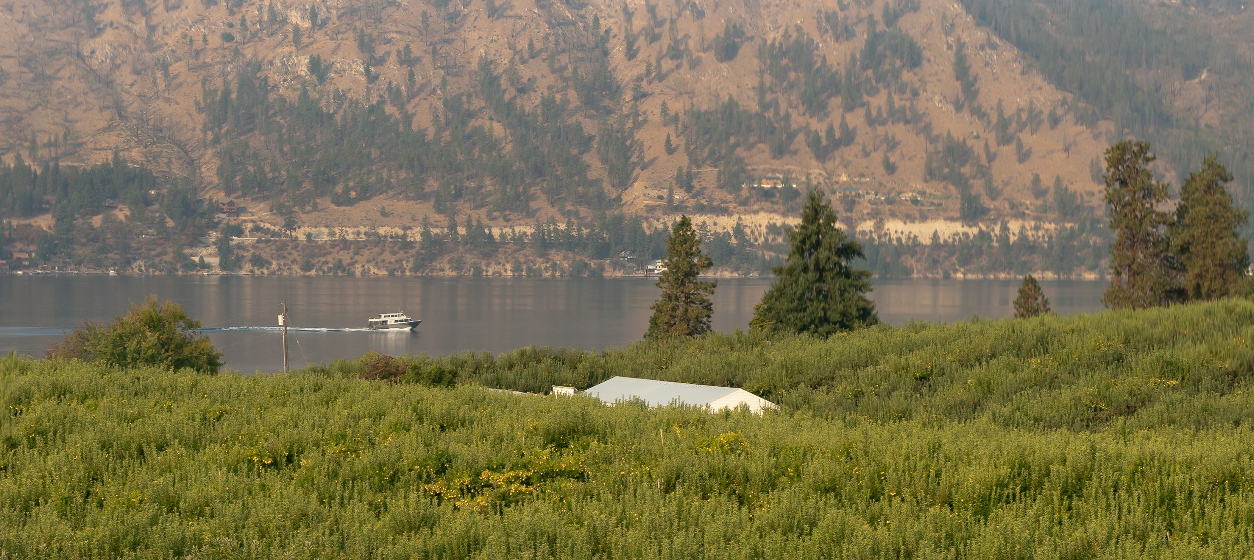 Boating on Lake Chelan
