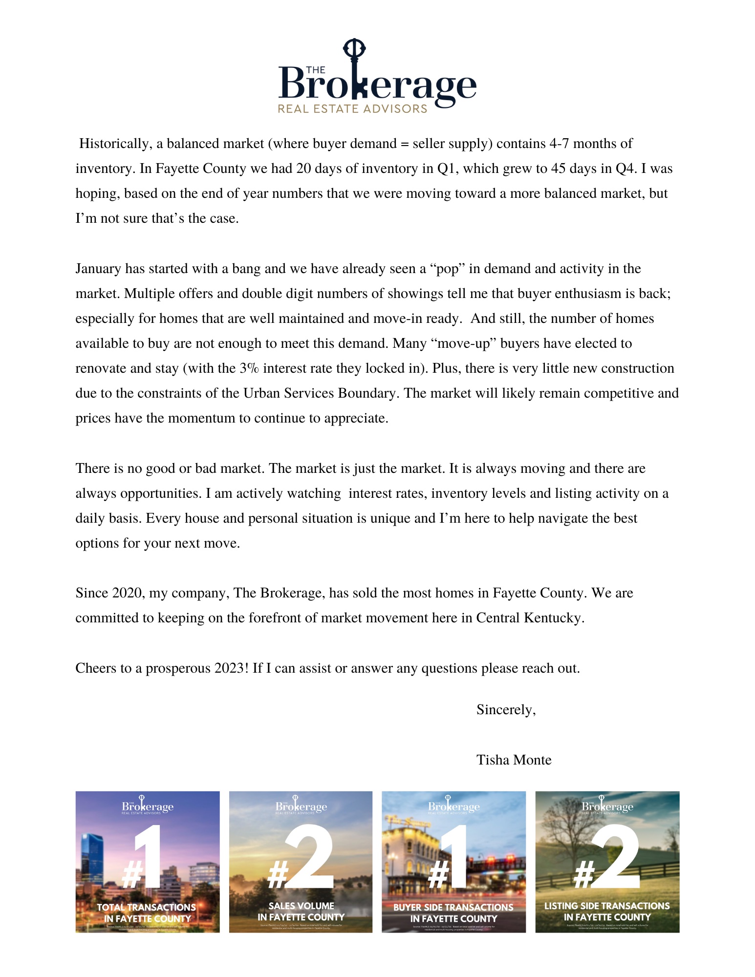 2nd page of newsletter