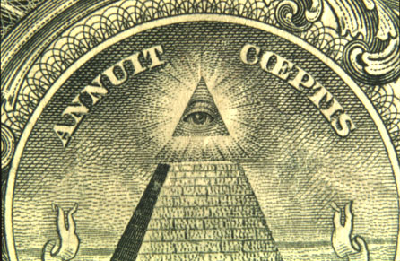 dollar bill pyramid symbol