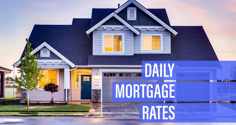 daily mortgage rate graphic