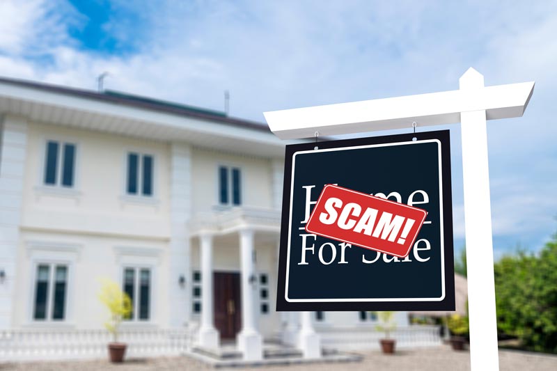 real estate scam house for sale