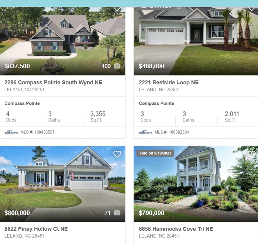 Compass Pointe Homes for sale