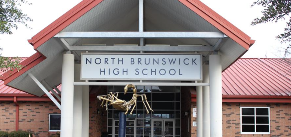 entrance to north brunswick high school homes