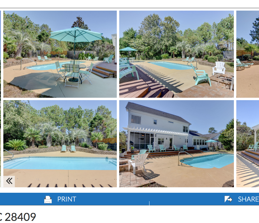 sample wilmington pool real estate backyard