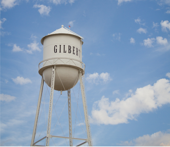 gilbert water tower