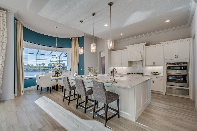 spacious modern kitchen